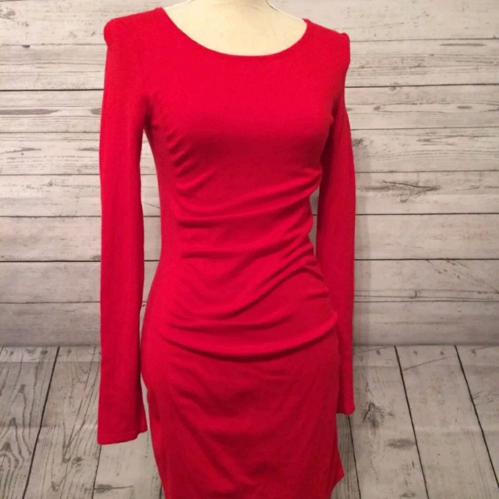 Express Size Small Red Dress